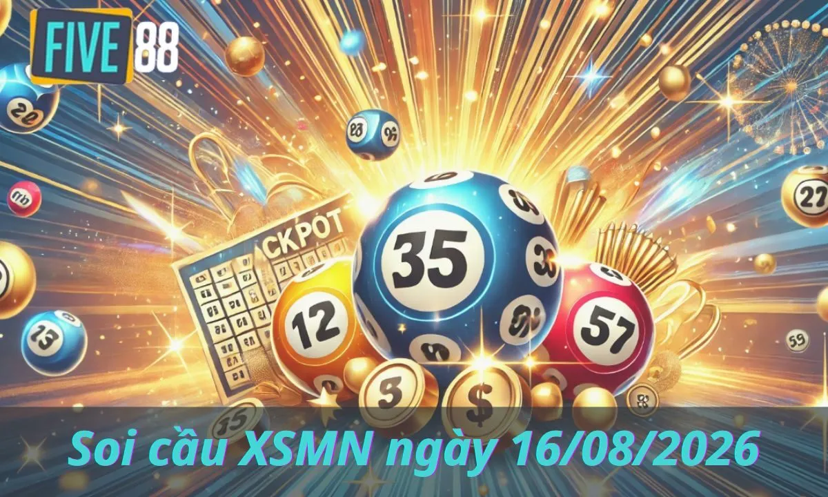 Soi Cầu XSMN Ngày 16/08/2026 - Chốt Lô Miền Nam - Five88